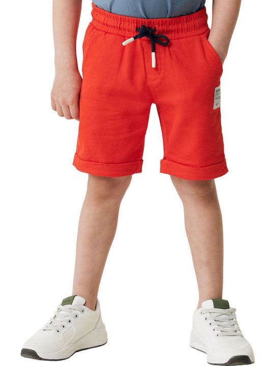 Șort/Salopetă Copii din Material Textil Red