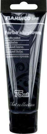 Titanum Set Culori Acrilice Pictură Black 099 75ml 1buc
