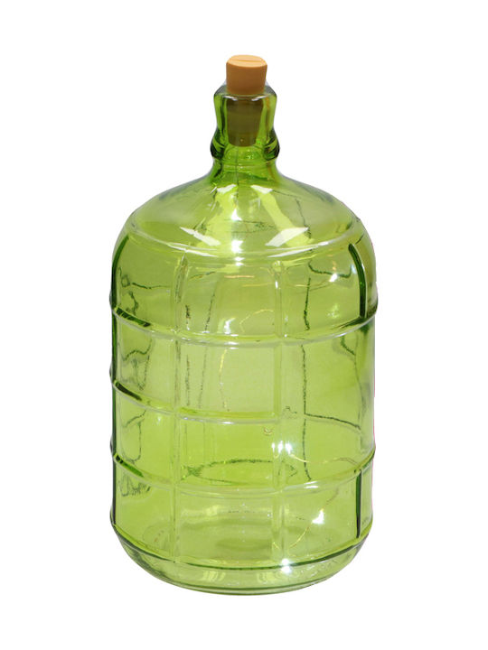 Arti Casa Dekorative Lampe Flasche Grün