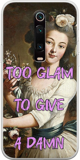 Vintage Lady Too Glam To Give A Damn Xiaomi Mi 9t Xiaomi Mi 9t Pro Flexible Tpu Transparent Silicone