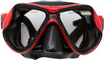 Extreme Diving Mask Silicone in Red color