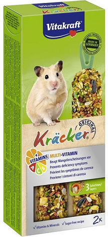 Vitakraft Τροφή για Χάμστερ με Πολυβιταμίνη Kracker Duo 2τμχ
