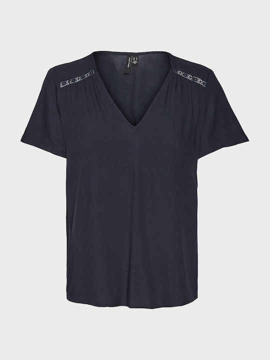 Vero Moda Damen Bluse Blue