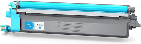 Premium Compatible Toner for Laser Printer Brother TN-248 Cyan with Chip