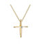 Kritsimis Women's Gold Cross 14K with Chain