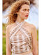 Matis Fashion Γυναικείο Crop Top Πολύχρωμο