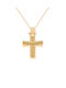 Kritsimis Women's Gold Cross 14K with Chain