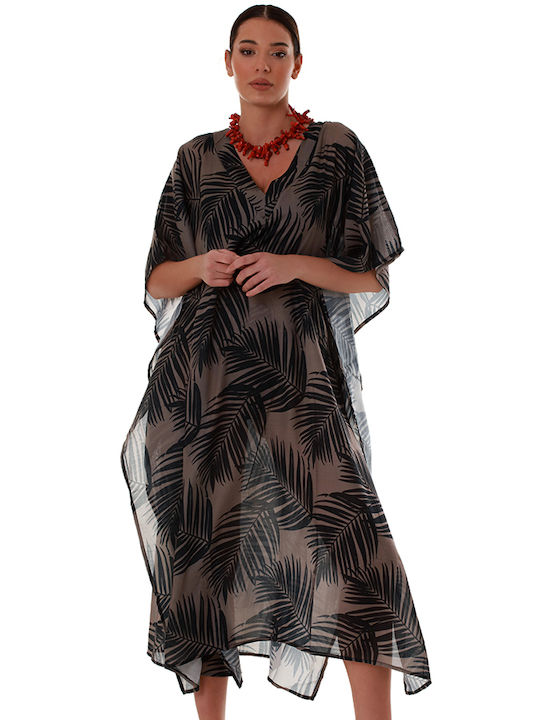 Bluepoint Feminin Lung Caftan de Plajă Maro