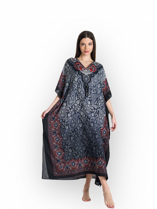 Rima Beachwear Women's Caftan Beachwear Grey