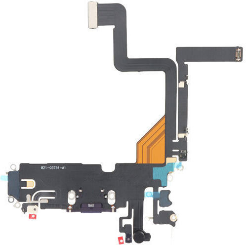 Flex Cable with Charging port in Purple color for iPhone 14 Pro