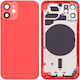 Battery Cover Back Housing Rear Red for iPhone 12 mini