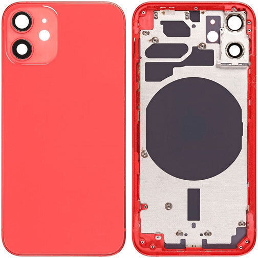 Battery Cover Back Housing Rear Red for iPhone 12 mini