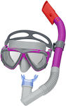 Bestway Diving Mask with Breathing Tube in Purple color