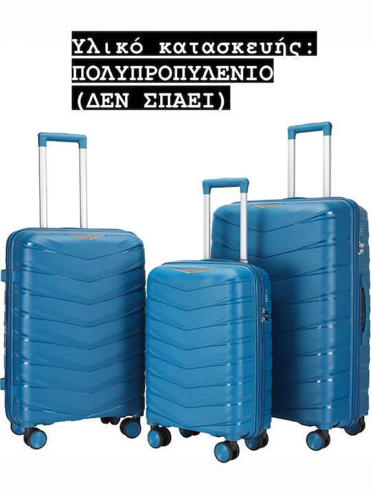 Ormi ESH-B012 Reisekoffer Hartschalen Blue mit ...