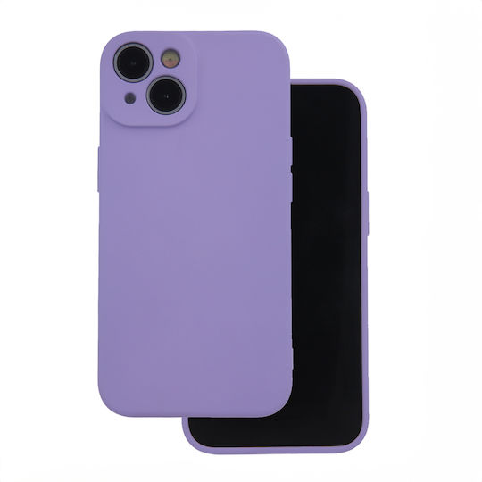 Back Cover Σιλικόνης / Υφασμάτινο Λιλά (Xiaomi Redmi 13C 5G)