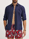 Linen Shirt Blue
