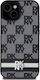 DKNY Pattern Back Cover Plastic / Piele Negru (Galaxy S24+)