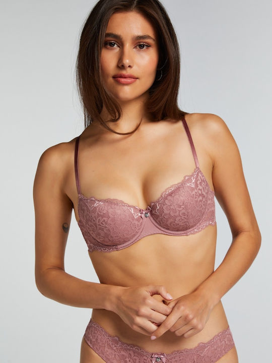 Hunkemöller Bra Underwire Marine Nostalgic Rose