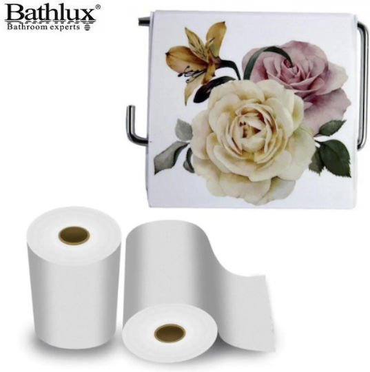Bathlux Χαρτοθήκη Ροζ