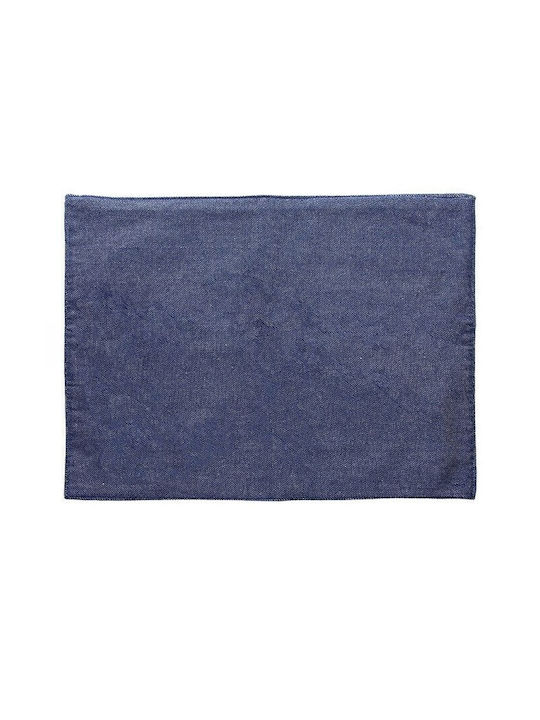 Tognana Platzdeckchen Stoff Blau 50x35cm 1Stück