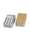 Espiel Plastic Lunch Box Beige 18.5x10.7cm
