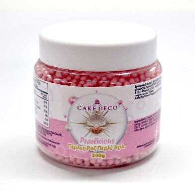 Rosa glänzende Perlen 4mm Pearlicious 200g