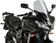 Puig Διάφανη Ζελατίνα Μοτοσυκλέτας για Yamaha FZ6 Fazer 4367W