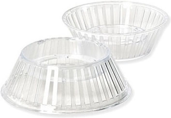 Chocolate Egg Bases 1kg Set Confectionery Accessories Plastic 17.5x17.5cm 3pcs
