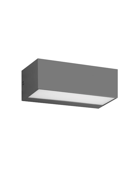 VK Lighting Επιτοίχιο Εξωτερικό Φωτιστικό LED IP65 20W 23x9x10.1εκ.