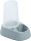 Barry King Automatic Plastic Bowl with Container Food & Water for Dog 2.5lt 13cm in Gray Color