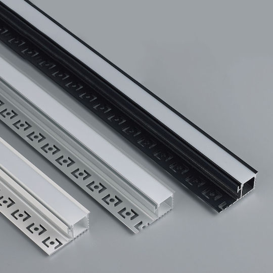 VK Lighting Aluminum Profile for LED Strip 200x1.8x0.2cm