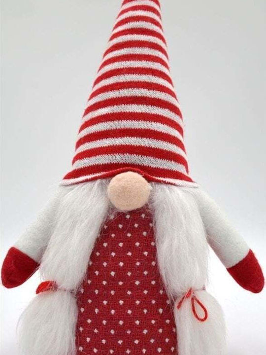 Saska Garden Christmas Plastic Figure Dwarf Beige Height 35cm