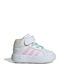 Grand Court GRAND COURT Kinder Sneakers Hoch mit Klettverschluss Weiß