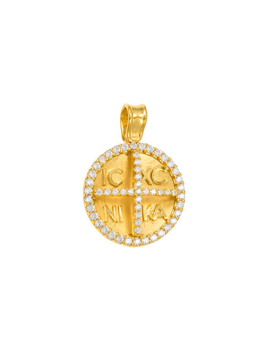 Konstantinato Gold 9k Petratο Large Kids Charm