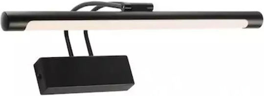 Stimeno Modern Leuchte Wand mit Integrierter LED und Warmweißes Licht Schwarz 57cm