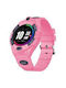 Bemi Kids Smartwatch with Rubber/Plastic Strap Pink