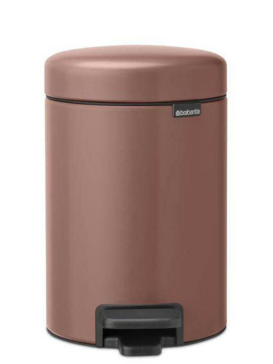 Brabantia Newicon Metallic Bathroom Basket 3lt Brown