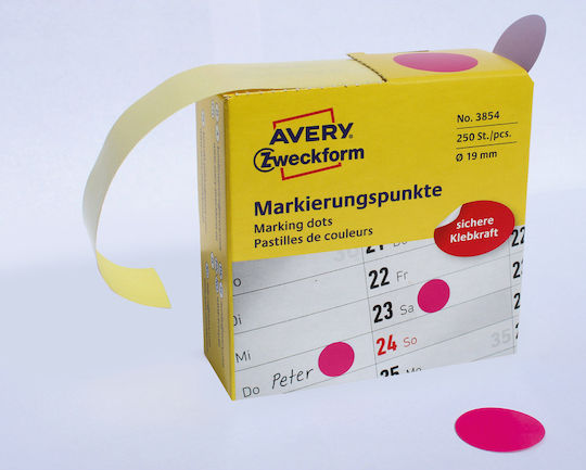 Avery Autocolante mici Rotunde
