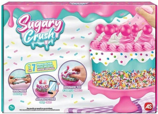 AS Slime Sugary Crush Party Cake For Children 7+ Years