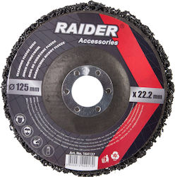 Raider Δίσκος Λείανσης Μετάλλου και Ξύλου 125mm