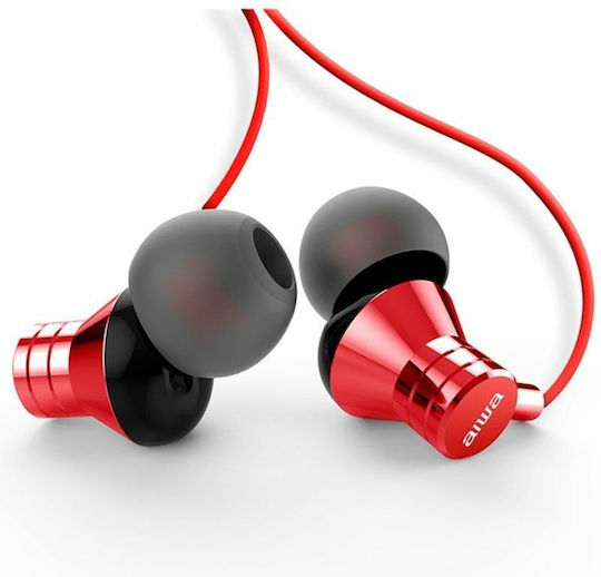 Aiwa ESTM-50USB-C/RD In-ear Handsfree Ακουστικά με Βύσμα USB-C Κόκκινο