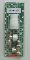 KFA Rohrverbindung Messing 1/2" 757-000-07-BL