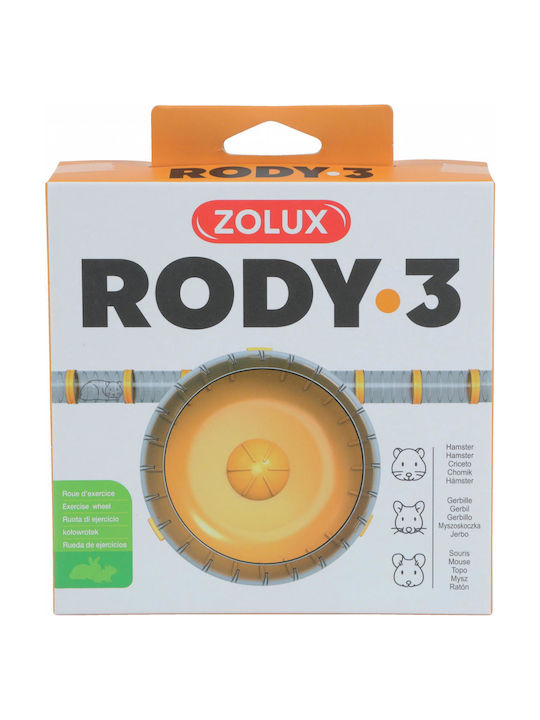 Zolux Rodent Toy Wheel Yellow