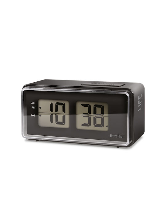Life Tabletop Digital Clock with Alarm Blue 221-0408