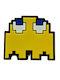 Crocs decorative Pac-man Clyde