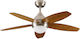 Estia Celeste Ceiling Fan 111cm with Light Brow...