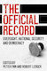 The Official Record Oversight National Security And Democracy