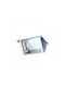DIL Metallic Recessed Spot with Socket G24d 1pcs