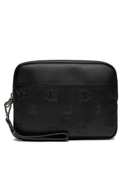 Calvin Klein Herren Necessaire in Schwarz Farbe 15cm