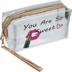 TnS Toiletry Bag with Transparency 21cm TnS Toiletry Bag with Transparency 21cm